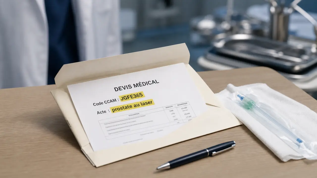 Opération prostate laser prix : reste à charge selon secteur