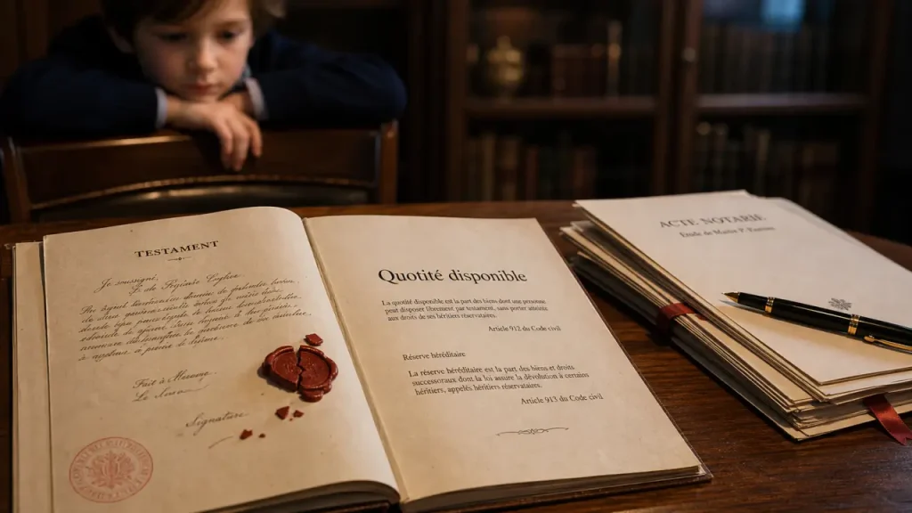 Peut-on déshériter par testament : quotité disponible, réserve héréditaire