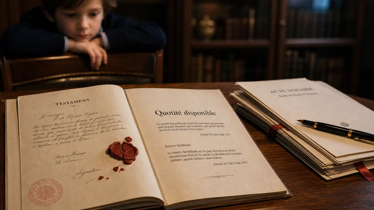 Peut-on déshériter par testament : quotité disponible, réserve héréditaire