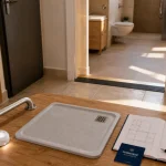 Adaptation logement senior : zones de passage pour sécuriser salle de bain