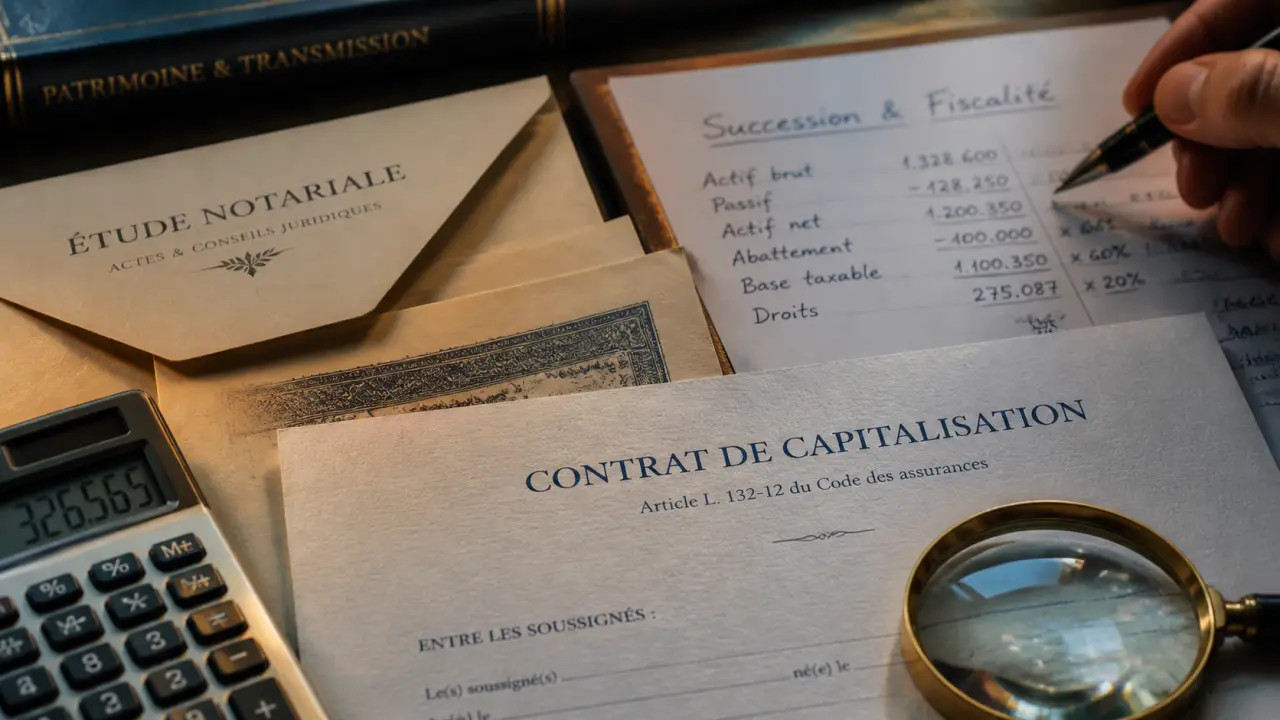 Contrat de capitalisation succession : héritiers, droits, transmission