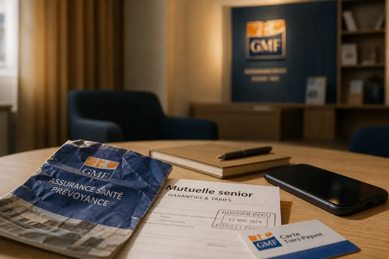 gmf mutuelle senior : réseau Santéclair, 4 niveaux de protection