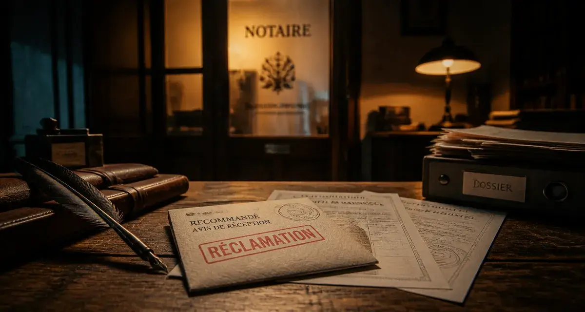 Ordre des notaires plainte : réclamation contre notaire