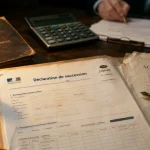 Qui fait la déclaration de succession aux impôts : notaire et héritiers signent les formulaires.