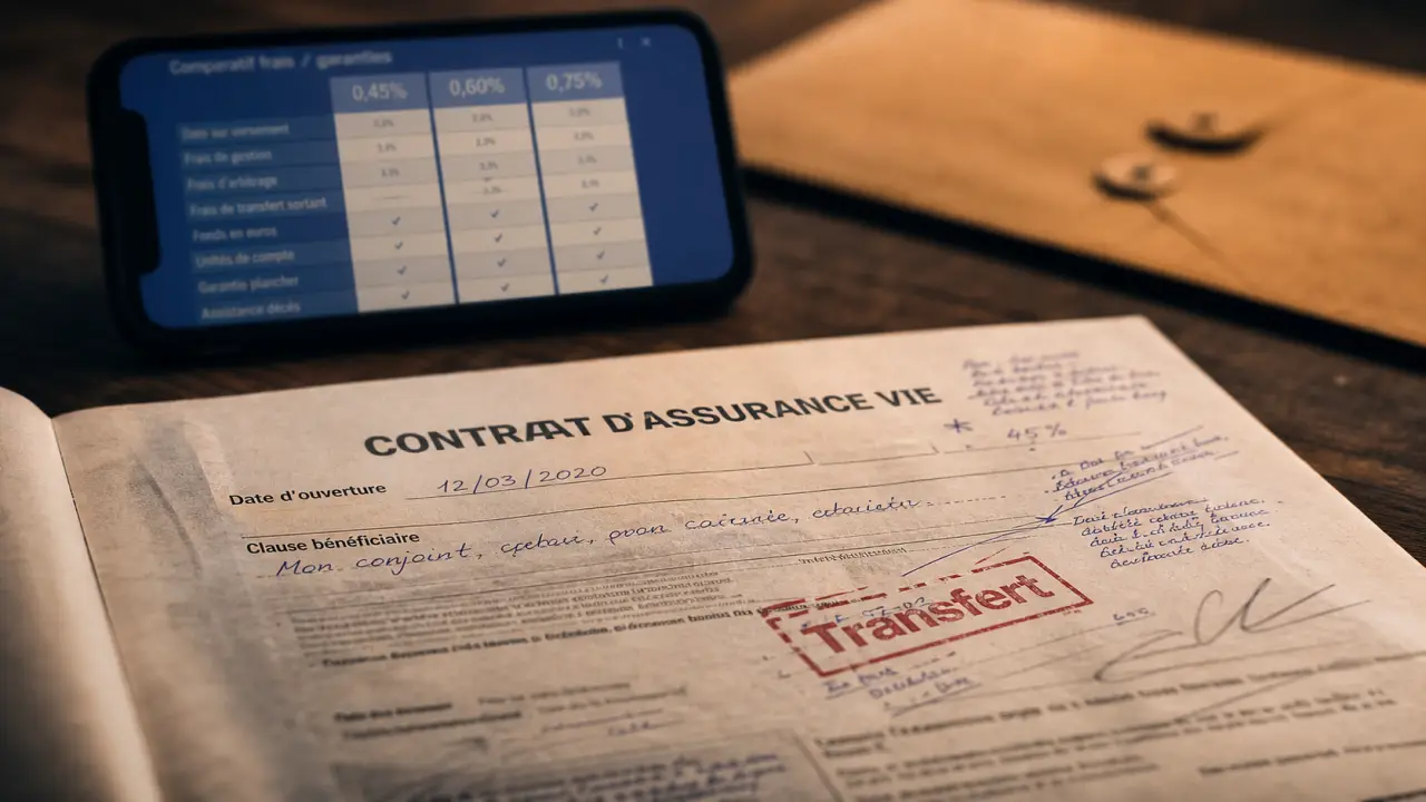 Transfert assurance vie : conserver l’antériorité fiscale