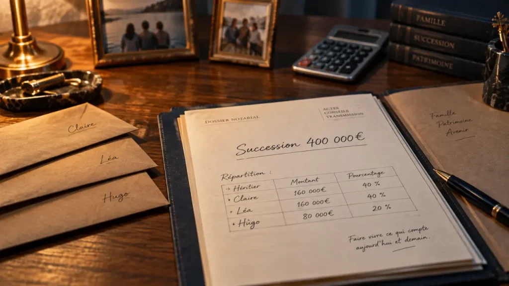 Succession en famille recomposée : le quart du conjoint et la part des enfants