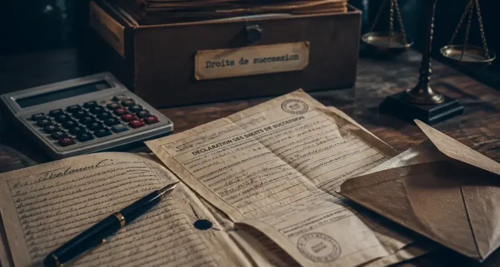 Héritage frais de succession : part taxable et montant à payer