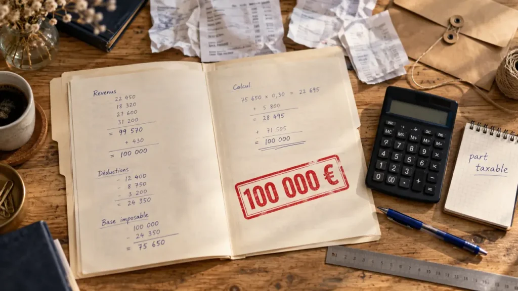 Le montant des frais de succession dépend de la part taxable, pas de tout le patrimoine