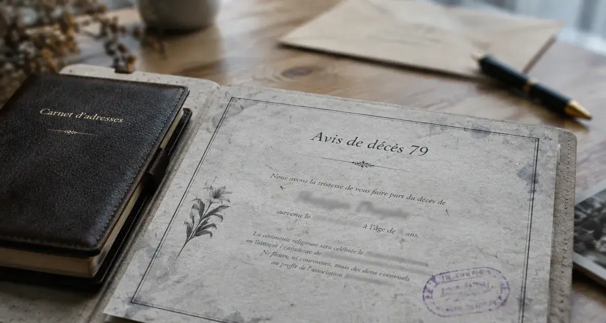 Avis de décès 79 et obsèques 79 : condoléances et hommage