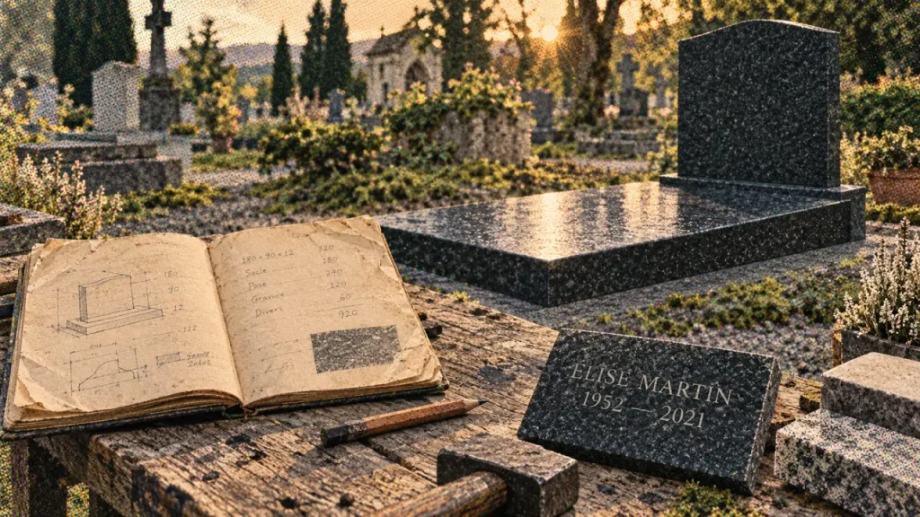 Choisir un monument funéraire : l’hommage compte, la concession décide aussi